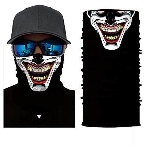 KOMINIARKA KOMIN BANDANA CHUSTA CZASZKA WYS JAKOŚĆ WIELOFUNKCYJNA CIEPŁA