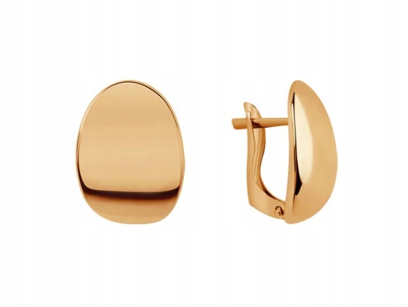 Złote Kolczyki Angielskie Zapięcie GX20345 Verona Jewellery