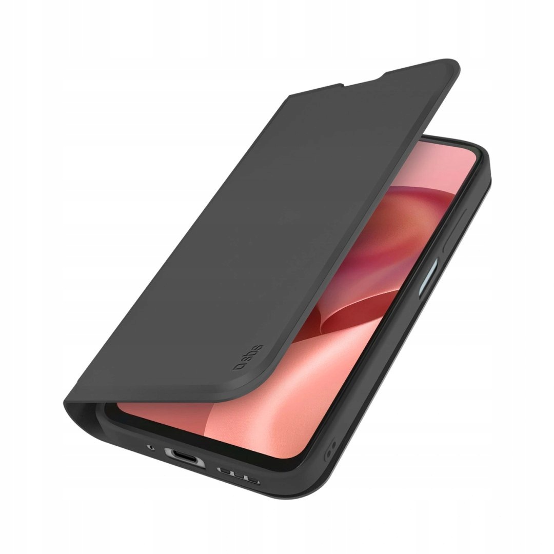 Etui Sbs Wallet Smooth na Motorola Moto G06 z klapką czarne