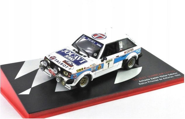 Talbot Sunbeam Lotus Zanini No.1 Principe Asturias 1982