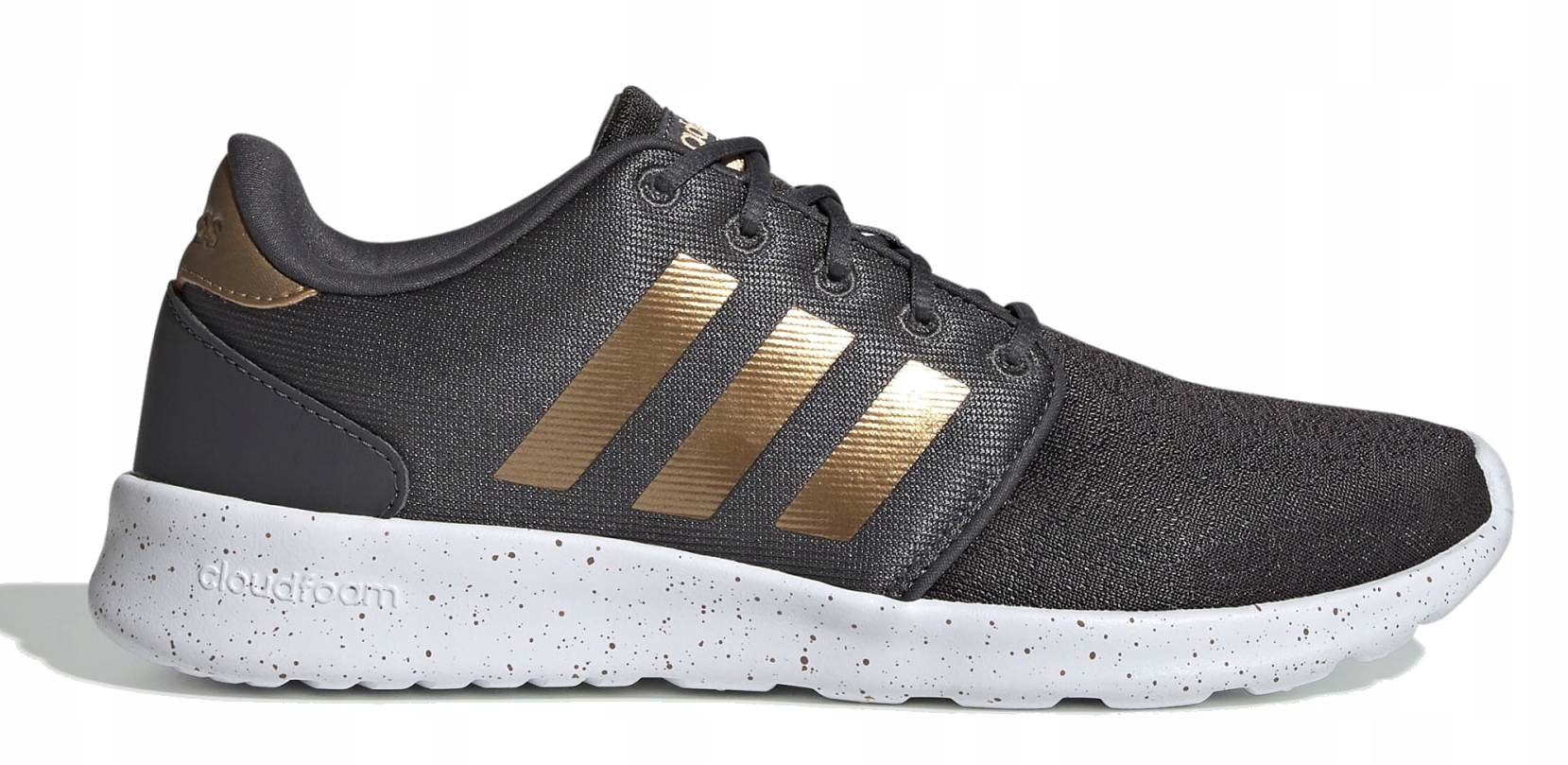 

40 Buty Damskie Adidas Qt Racer Szare Lekkie