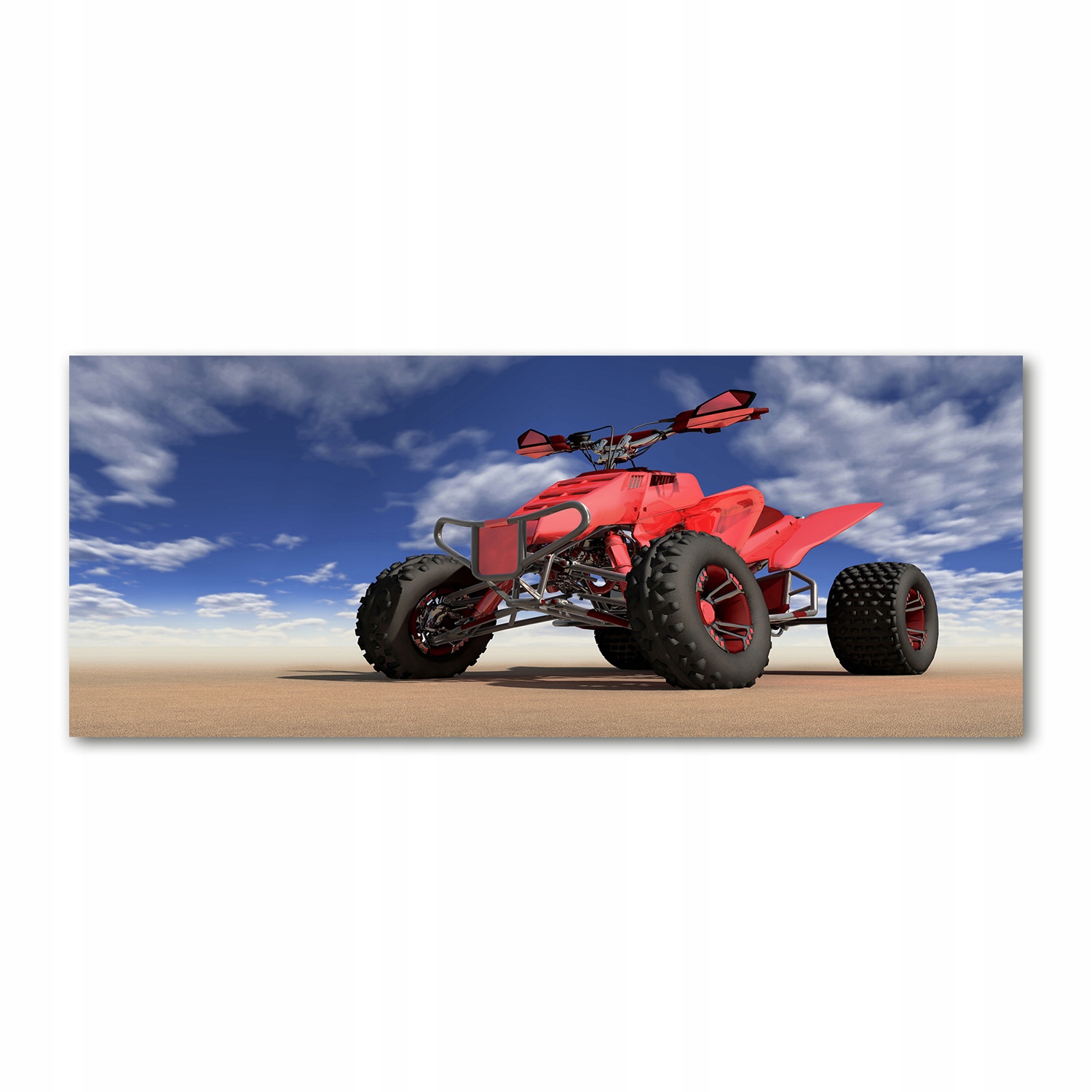

Foto obraz akryl zdjęcie Quad na pustyni 125x50 cm