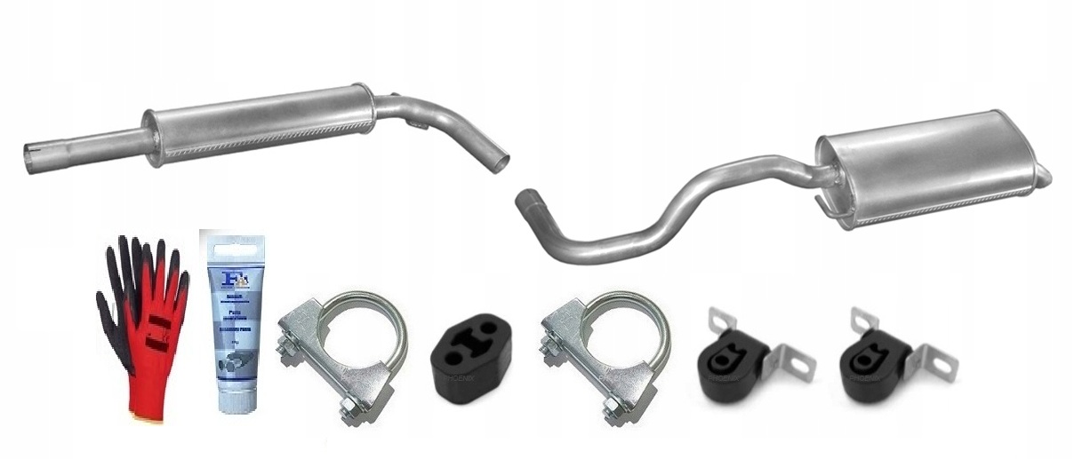 Seat Ibiza 1.0 1.4 1.6 1.8 1.9D 1995-2002 Hatchback Sada Tlumičů sada bonus