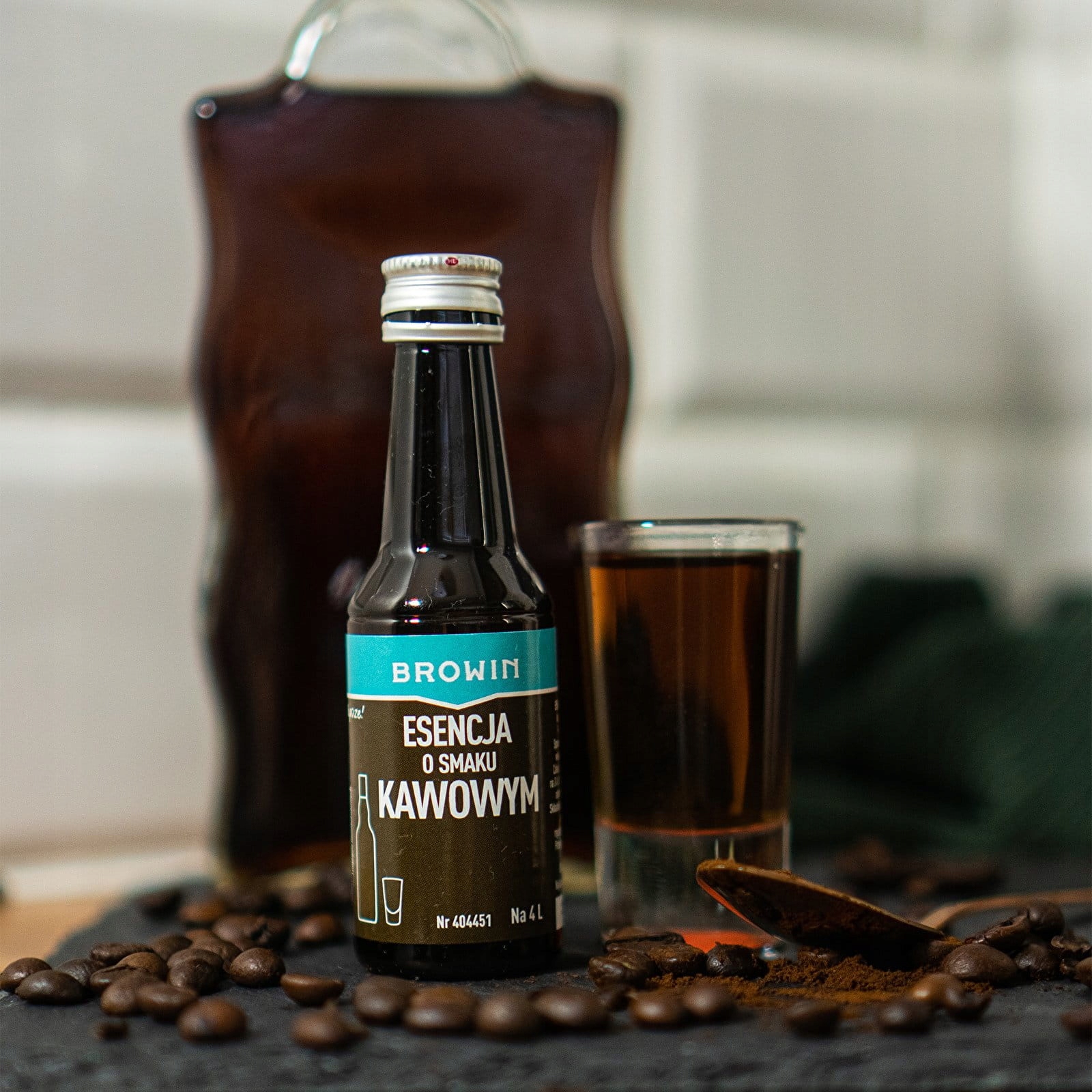 кавова есенція для спирту на 4л BROWIN стан оригінальна упаковка