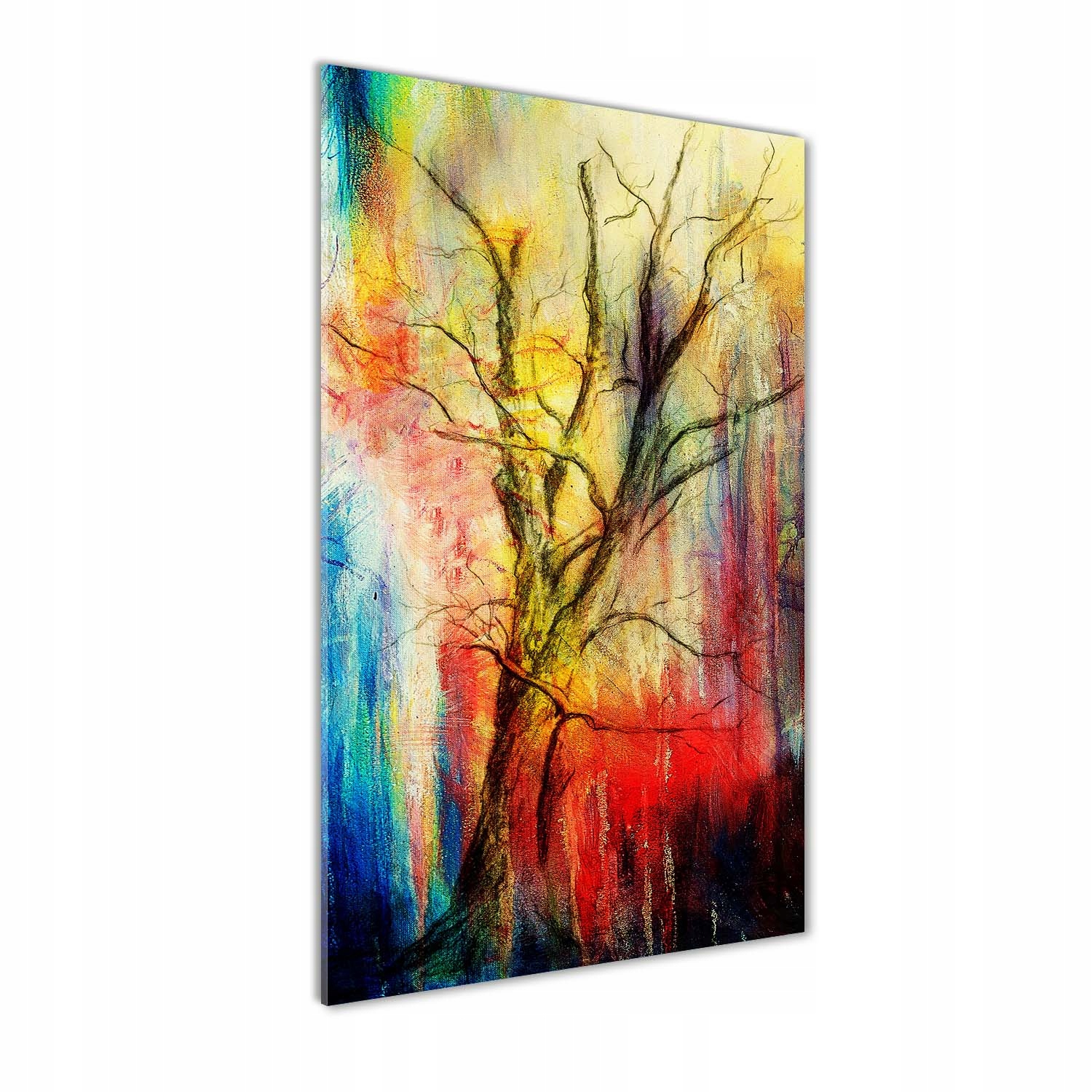 Fotoobraz na skle Abstraktné drevo 50x100 cm