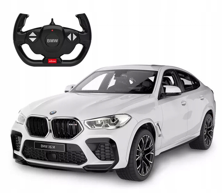 

Coil Auto Zdalnie Sterowane Bmw X6 M 1:14 Białe
