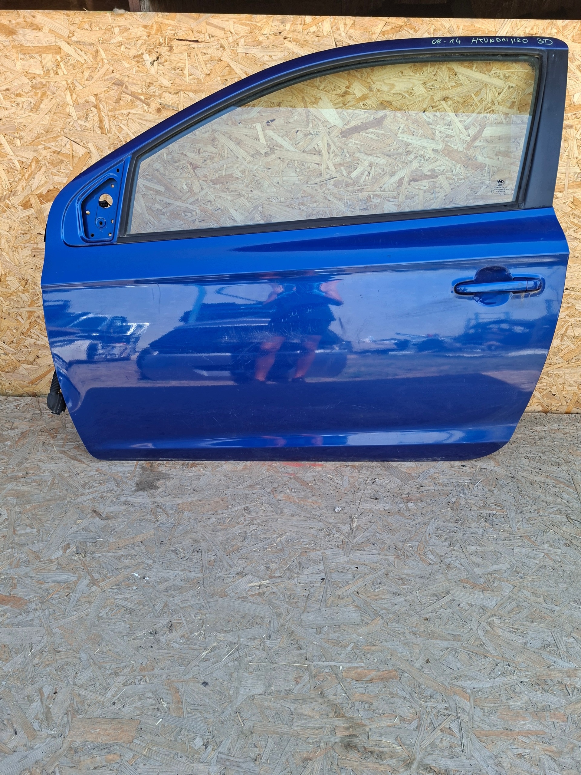 door left front HYUNDAI I20 2008-2014 3D