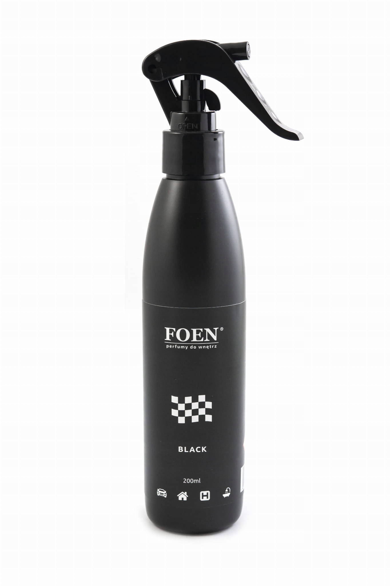 Foen Black 185ml - Zapach Spray Piżmo, Kwiaty, Różowy Pieprz