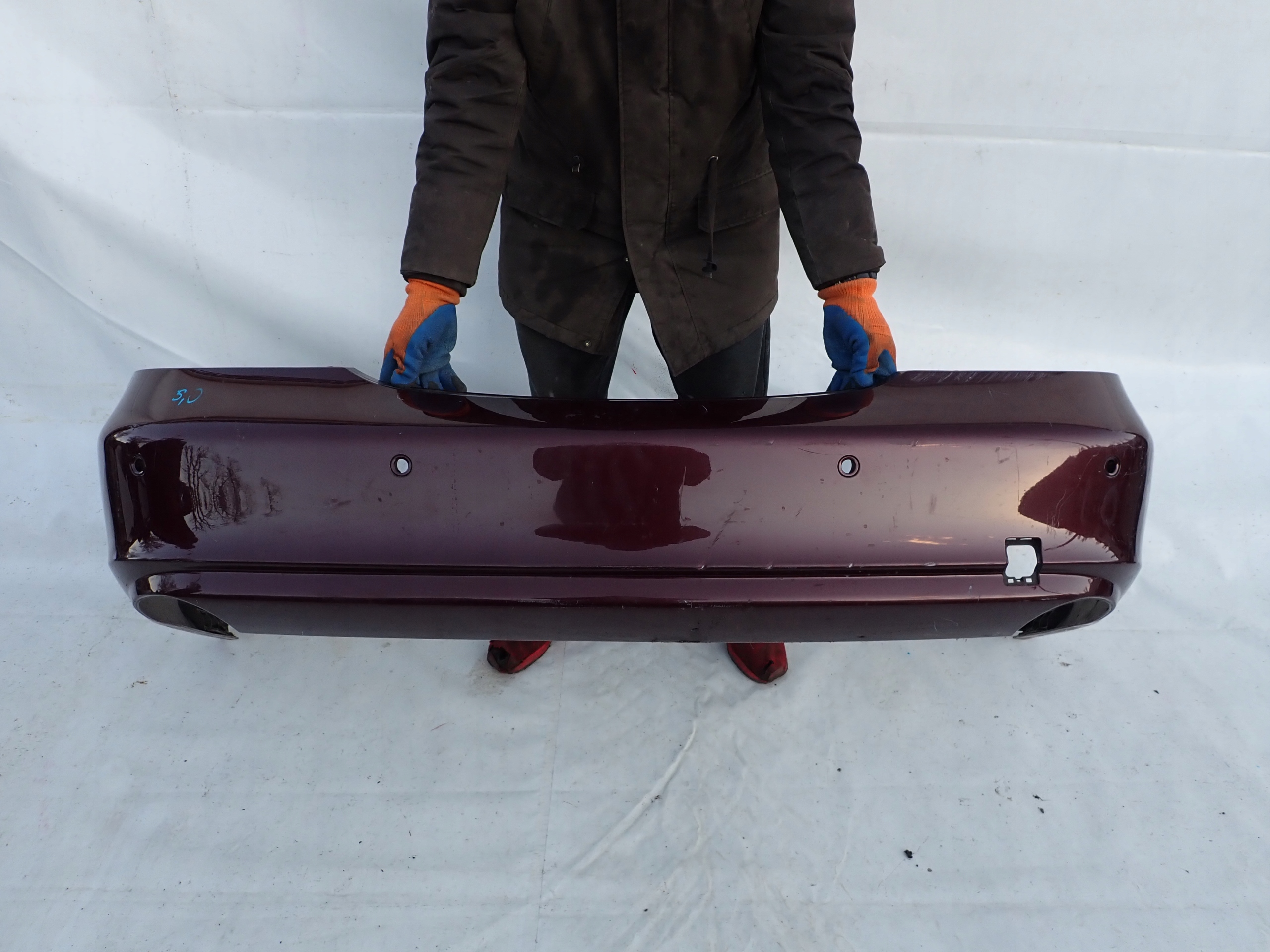 MERCEDES CLS C219 W219 04-08 bumper rear part rear PDC