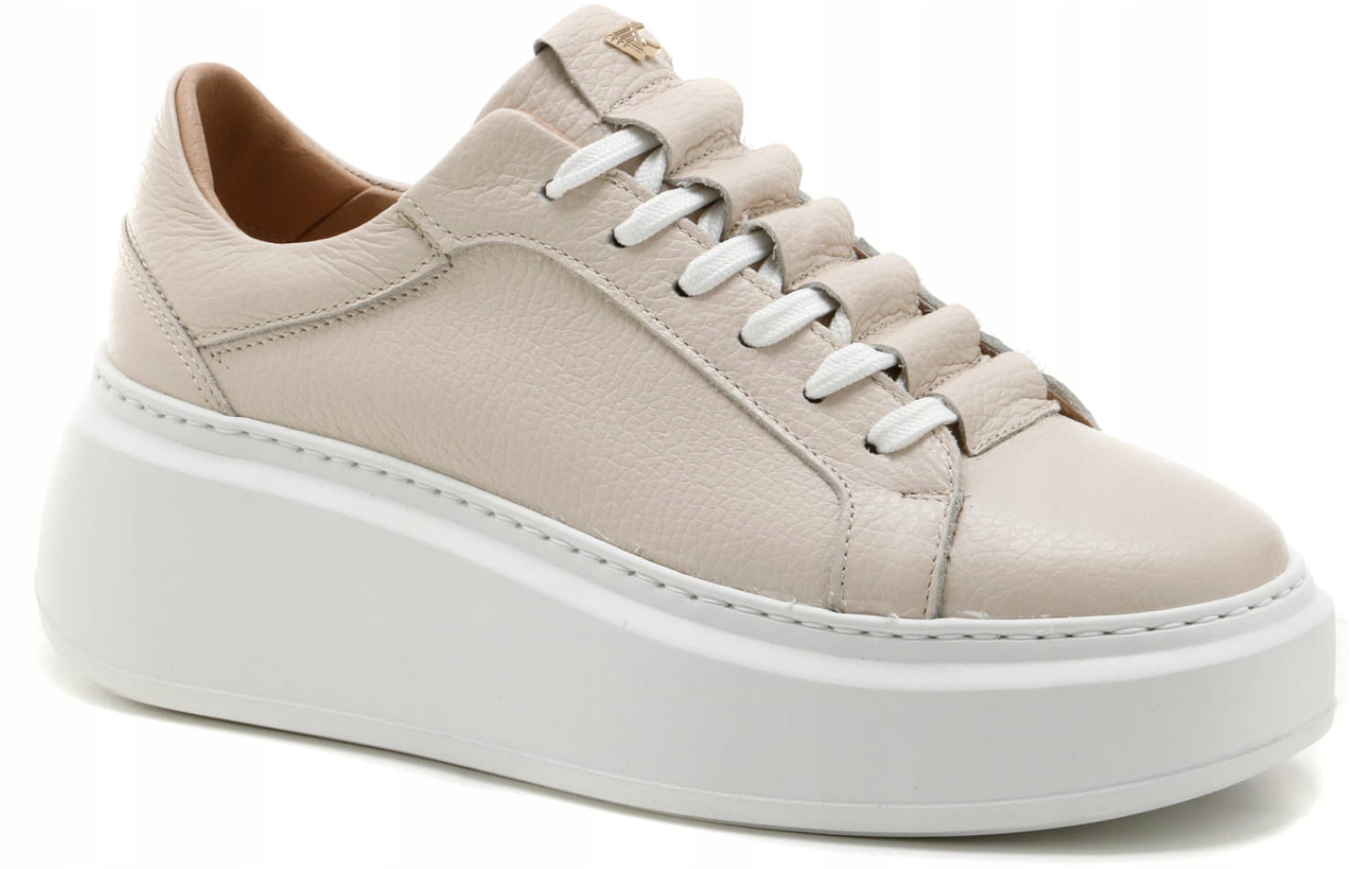 Sneakersy Karino 4673/001-P Beż Roz.39