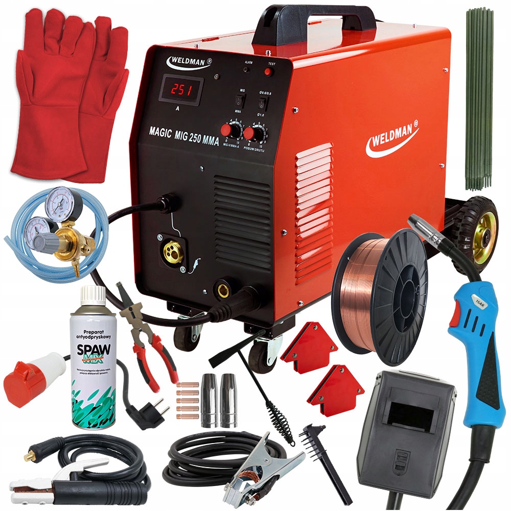 MIGOMAT сварочный аппарат MIG / MAG MMA 200A IGBT комплект