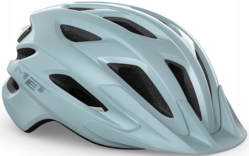 Cyklistická přilba Met Crossover II velikost 52-59 cm Mtb Stone Blue Lampa