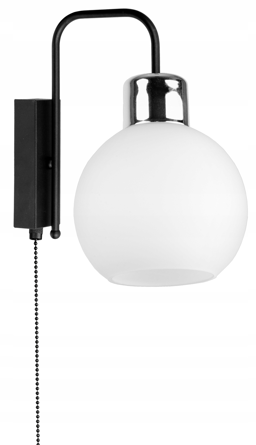 SZKLANA LAMPA KINKIET ŚCIENNY NOWOCZESNY LOFT LED
