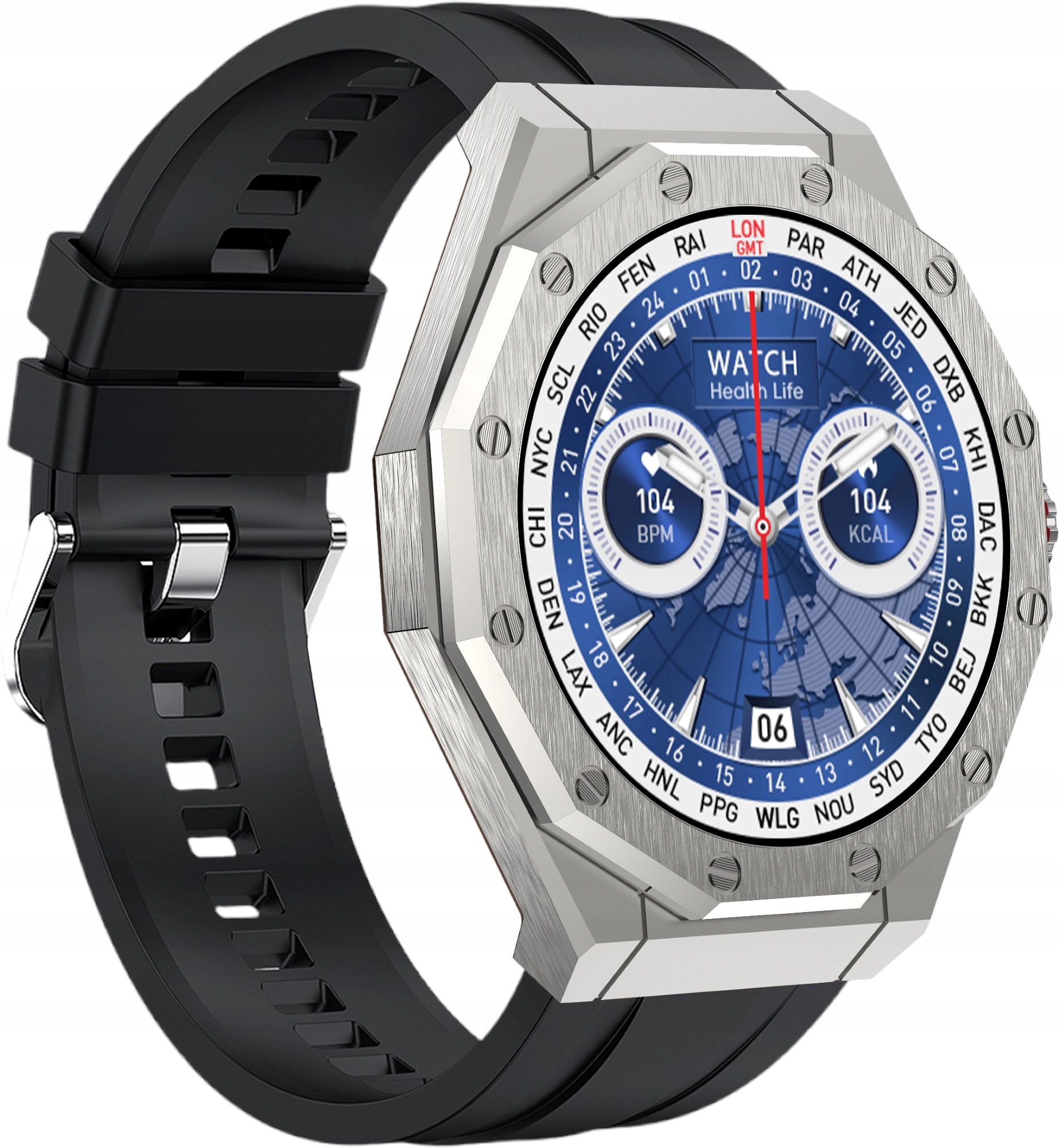Smartwatch Kiano Watch Elegance Srebrny