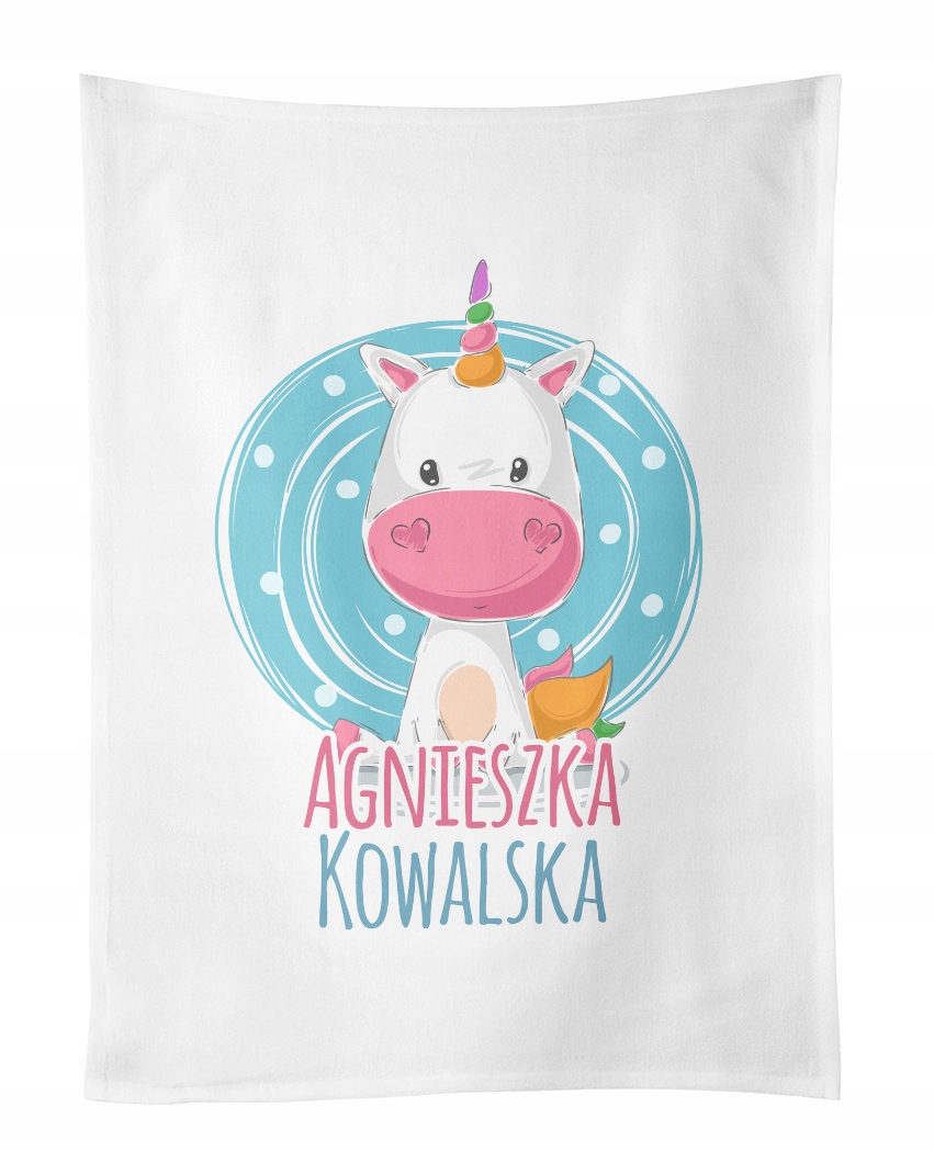 

Ręcznik do przedszkola 30x50 z Imieniem Dziecięcy