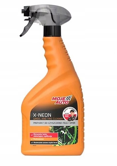 Preparat do Czyszczenia Felg i Opon X-neon Atomizer Moje Auto 750ml