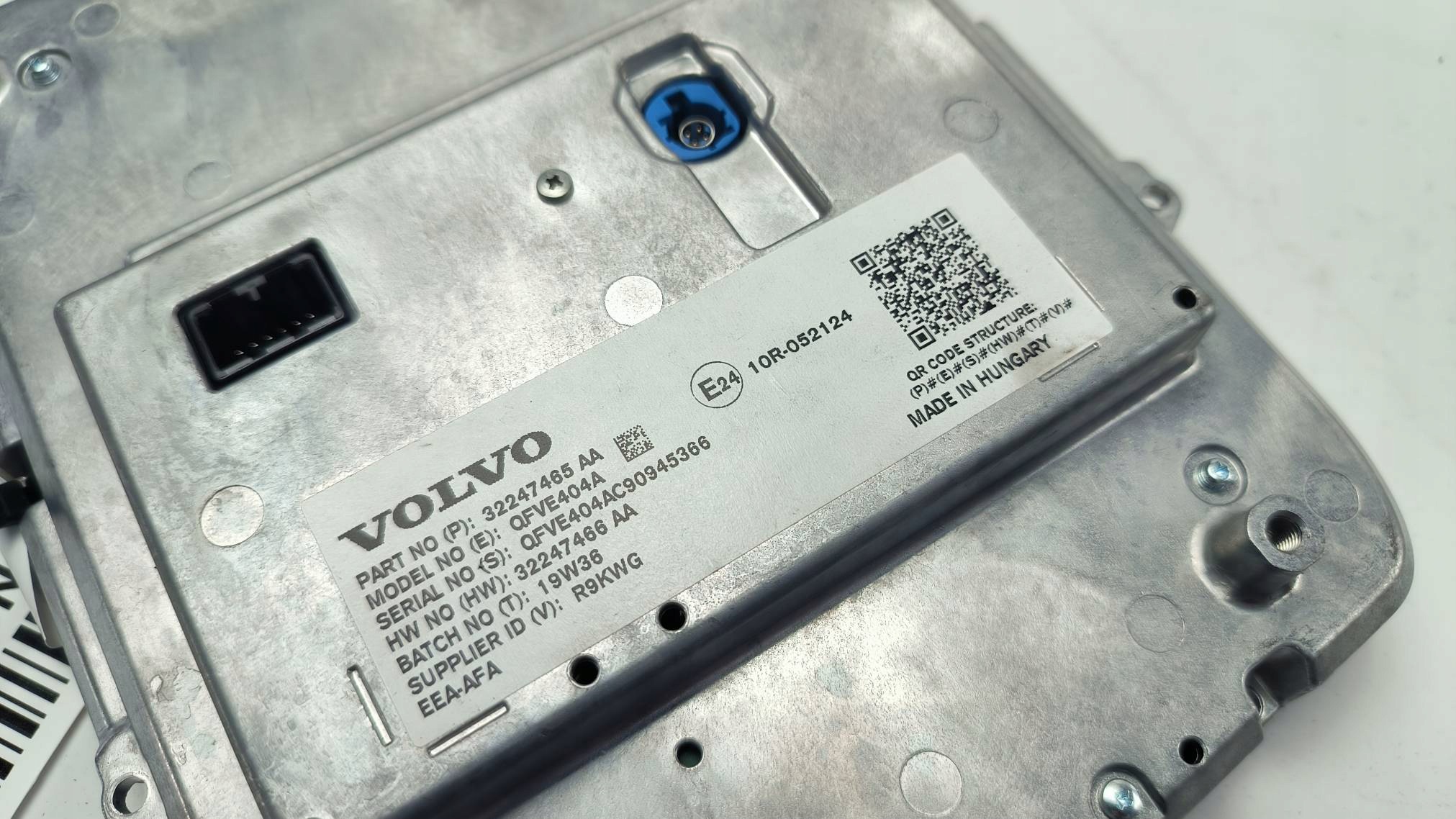 Schermo PANEL 32247465 VOLVO V60 II