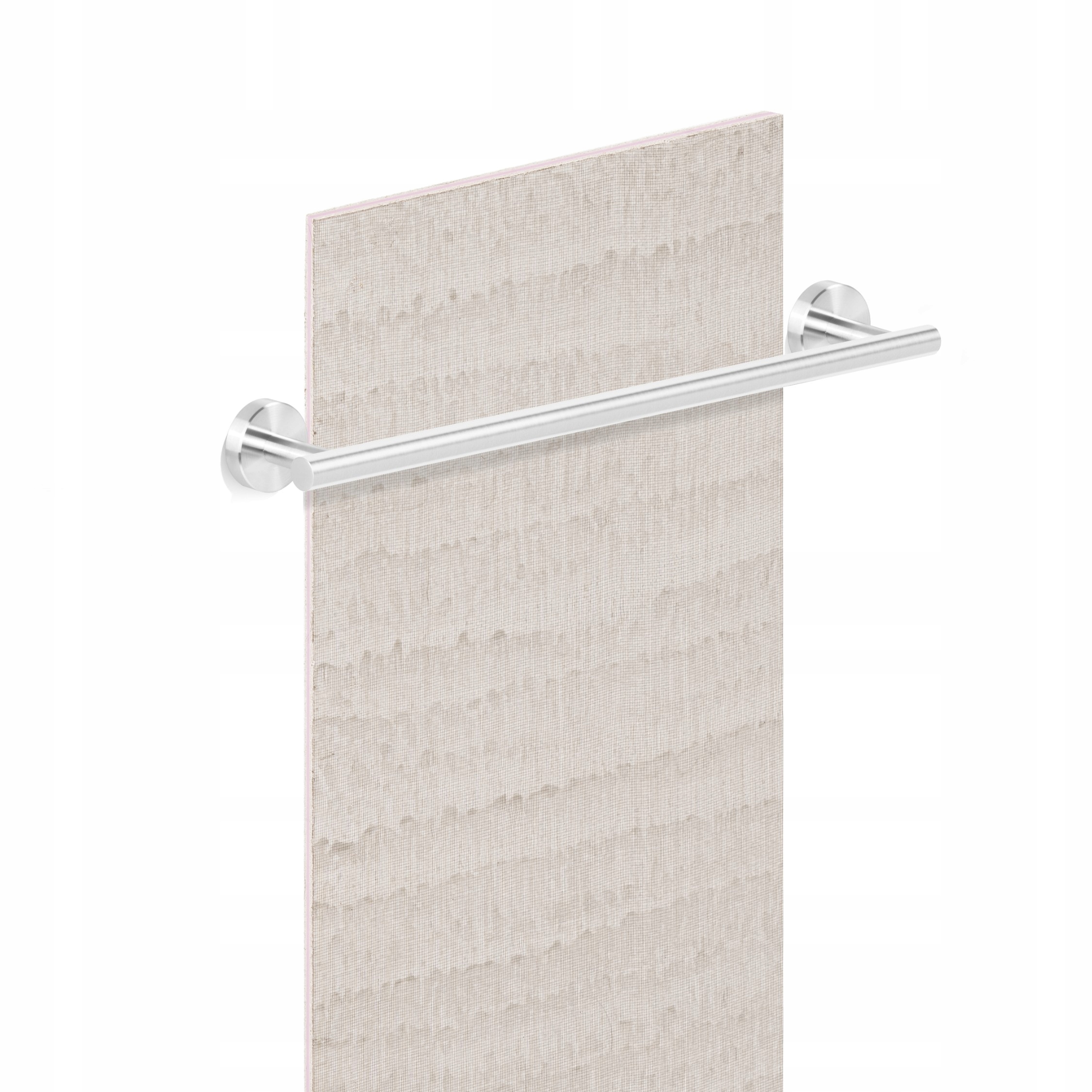 Grzejnik łazienkowy podtynkowy Classic 345 x 1160 mm 55 W srebrny