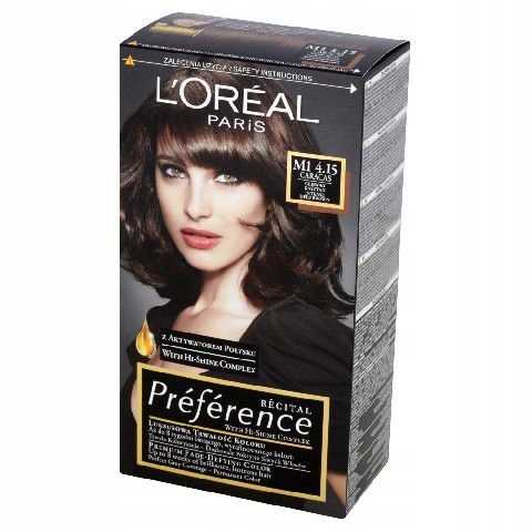 Loreal Barva Recital Preference M1 Hluboký Kaštan