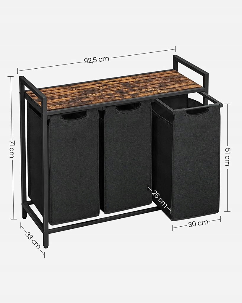 SZAFKA ŁAZIENKOWA półka do łazienki KOSZ NA PRANIE Marka inna