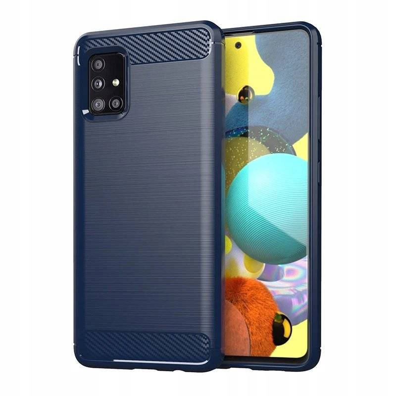 

Etui Carbon Case do Samsung Galaxy A31 Niebieski