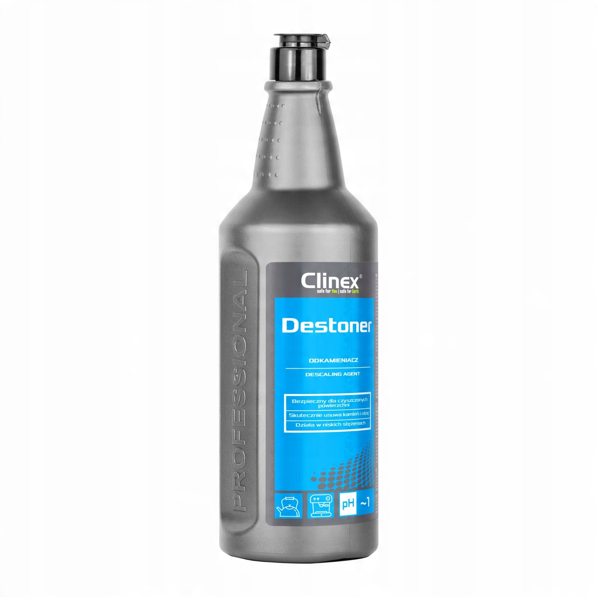 

Odkamieniacz Usuwa Kamień Rdzę Clinex Destoner 1L