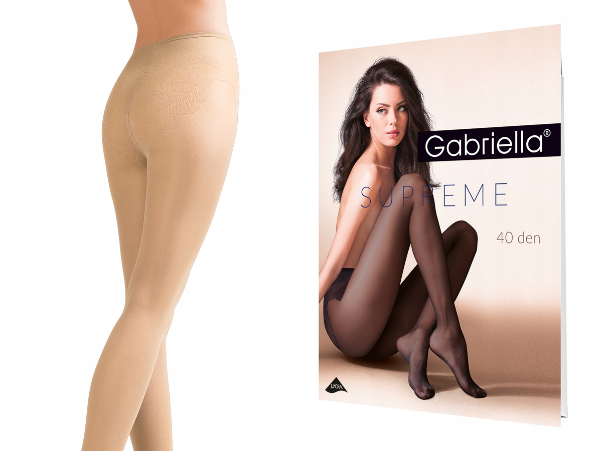 

Rajstopy Gabriella Supreme 40 den neutro 4