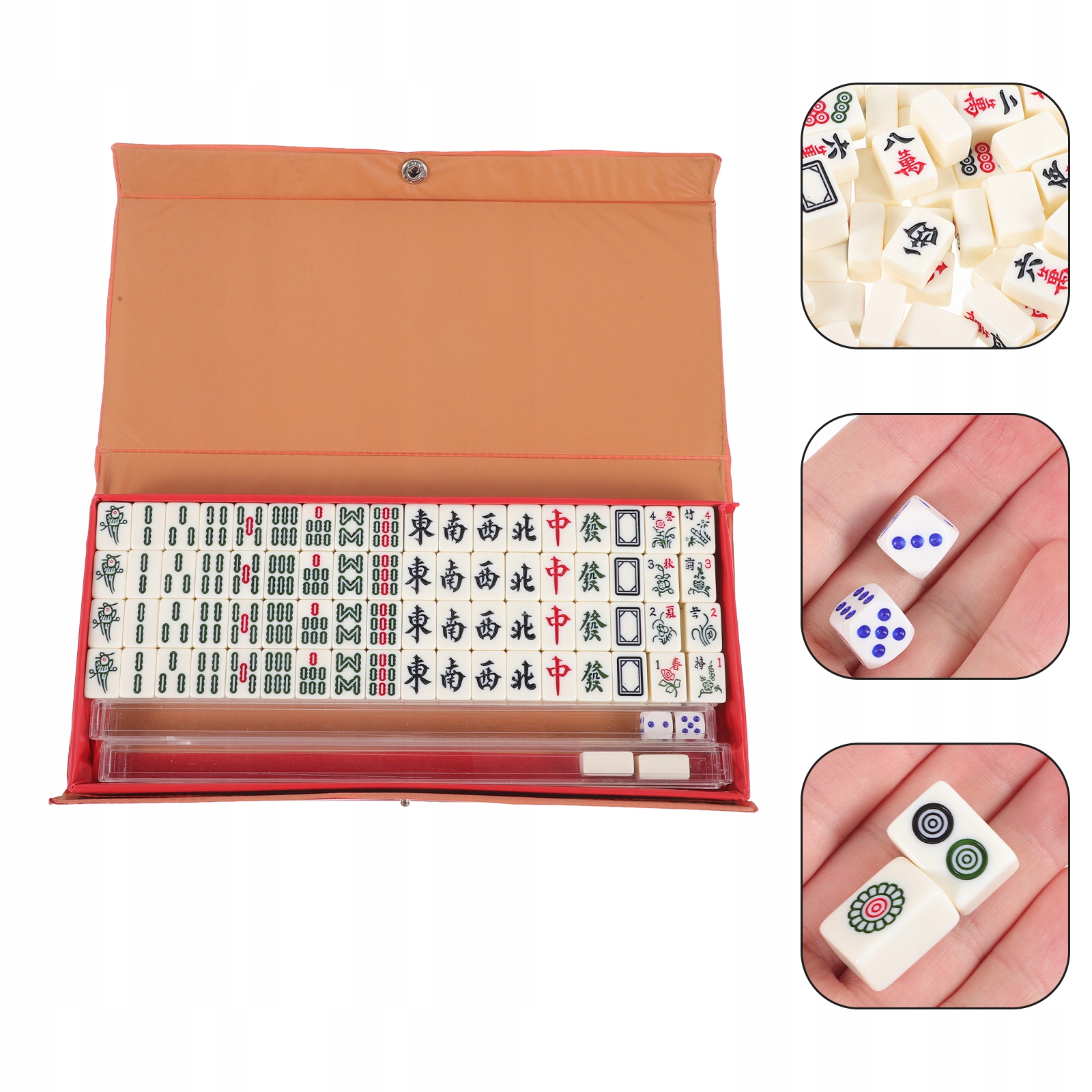 Chiński zestaw do madżonga chiński Marka bez marki
