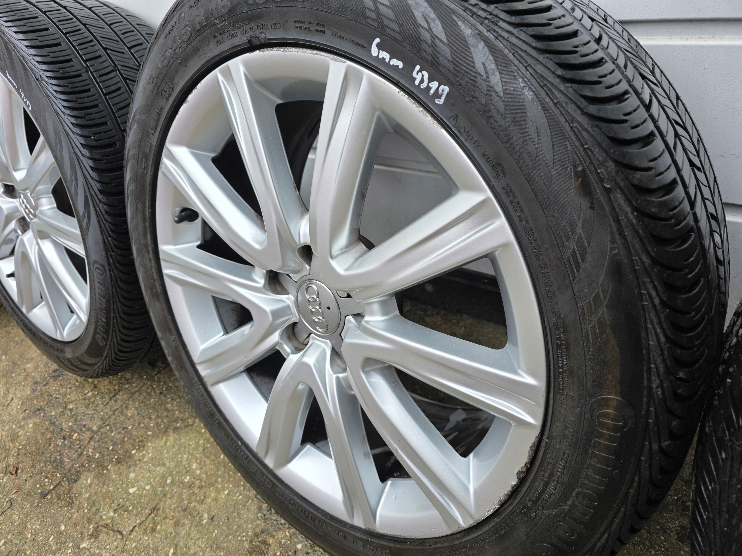 discs disc wheels AUDI A6 4G C7 "18 5X112 8J ET39 66,6