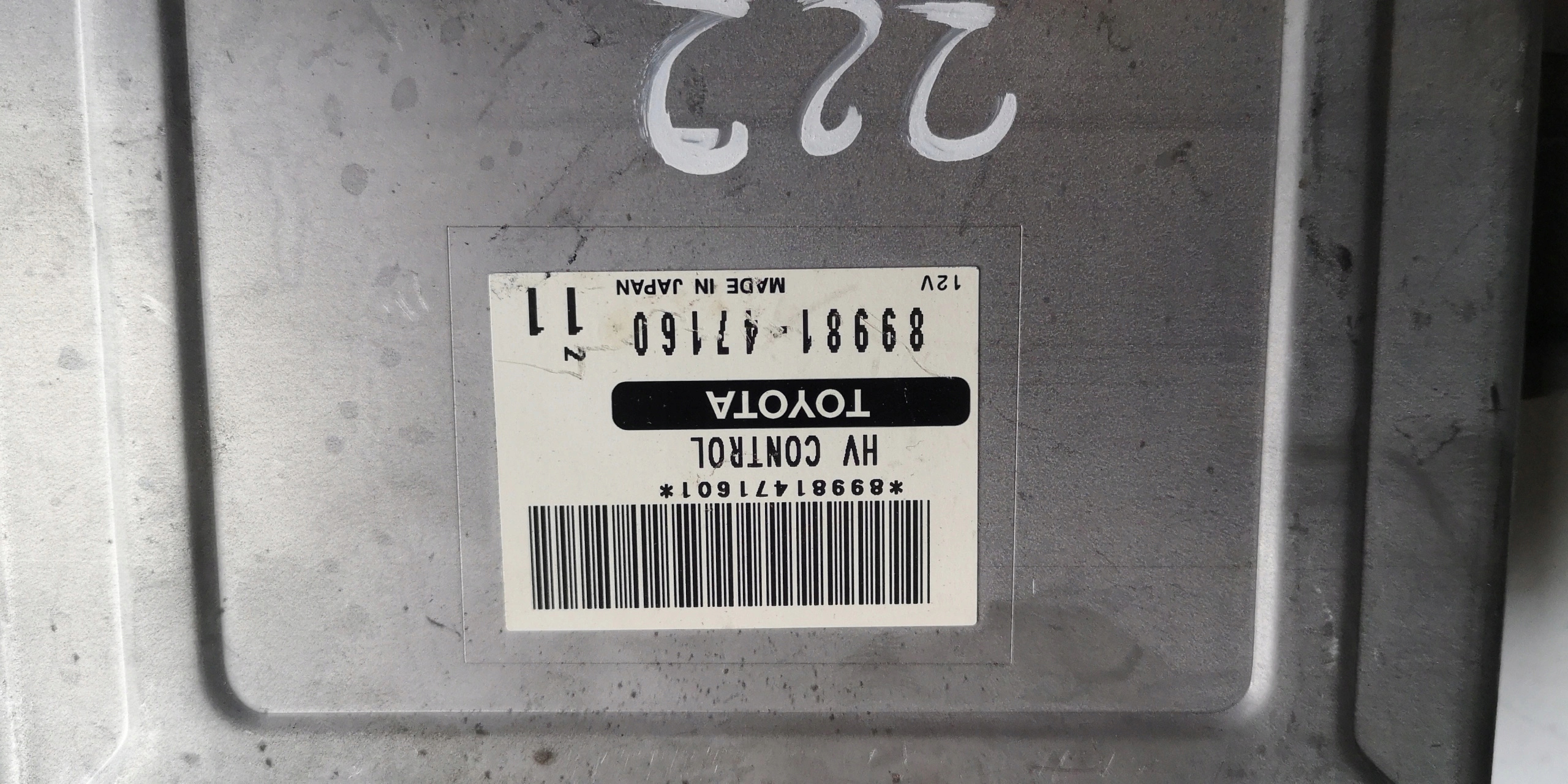computer ECU TOYOTA PRIUS 89981-47160 89981471601
