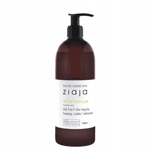 

Ziaja Baltic Home Witalizacja Żel Do Mycia 3 W 1