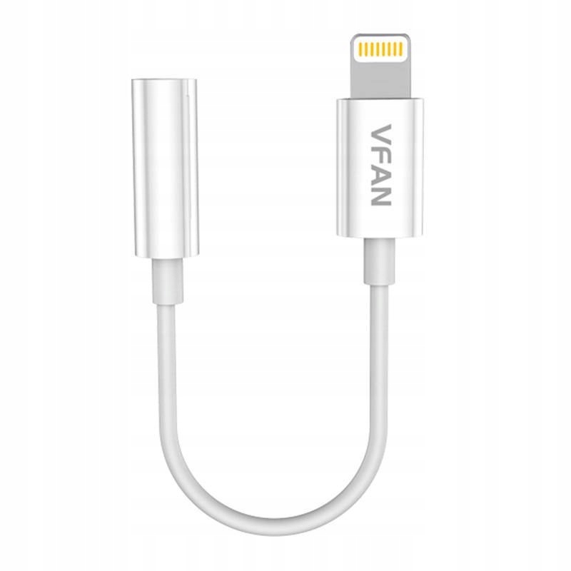 

Kabel Przejściówka Vipfan Lightning do Aux 10cm