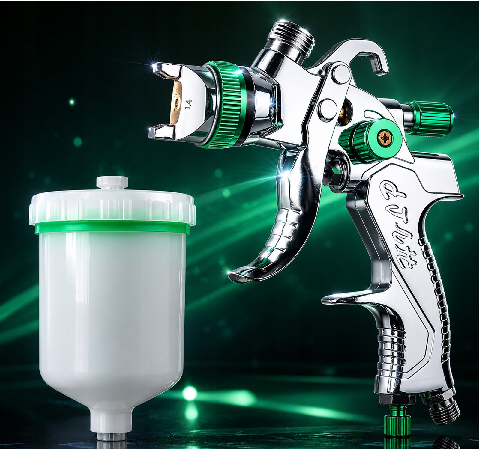 Lakovací pistole Hvlp Fixem 1.3/2.0 mm 600 ml FX45105
