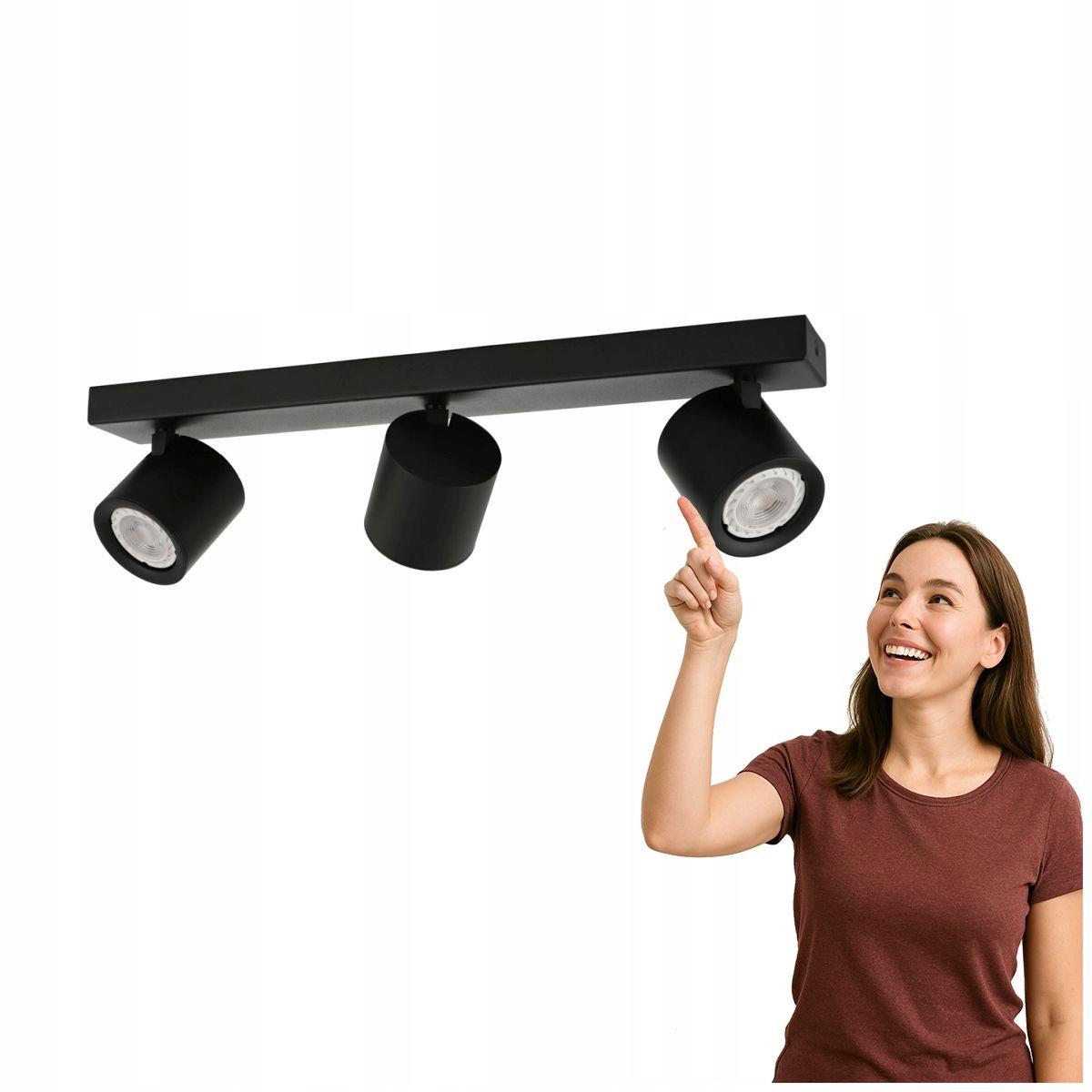 Lampa reflektor spot Karlota SPL-31959-3B-BK Italux