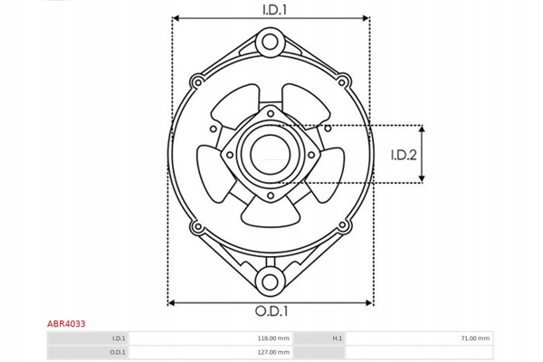 POKRYWA PRZEDNIA Z UZWOJENIEM AS-PL EAN (GTIN) 5901259408393