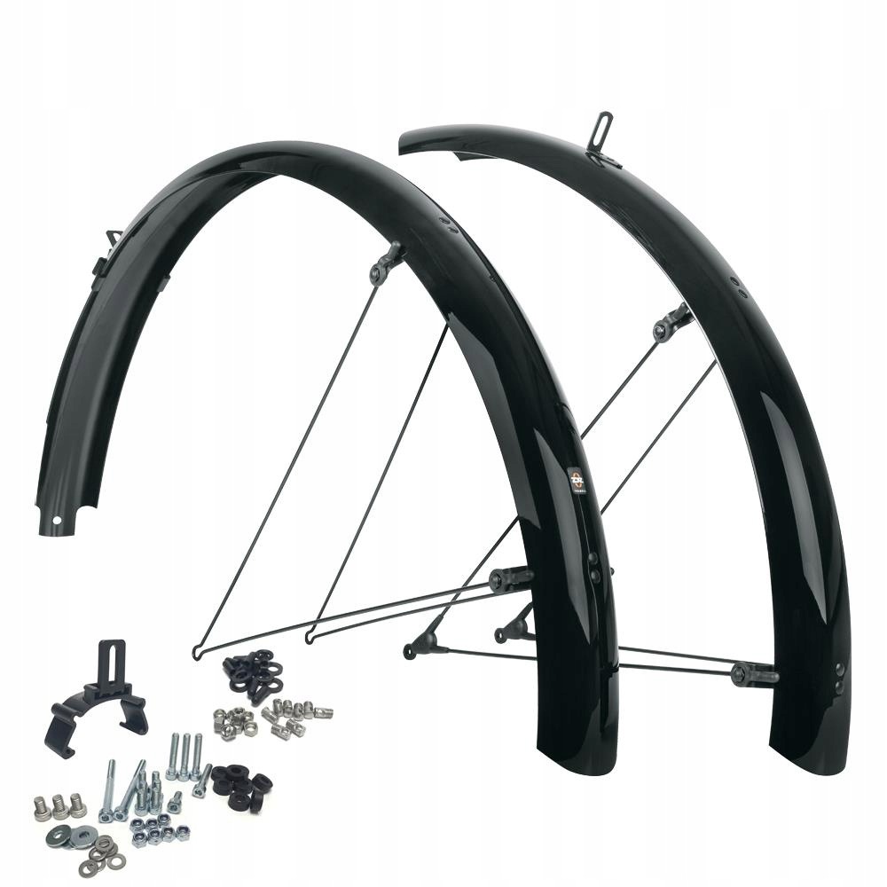 Błotnik rowerowy błotniki przód tył Sks Bluemels Basic 26" pręty Komplet