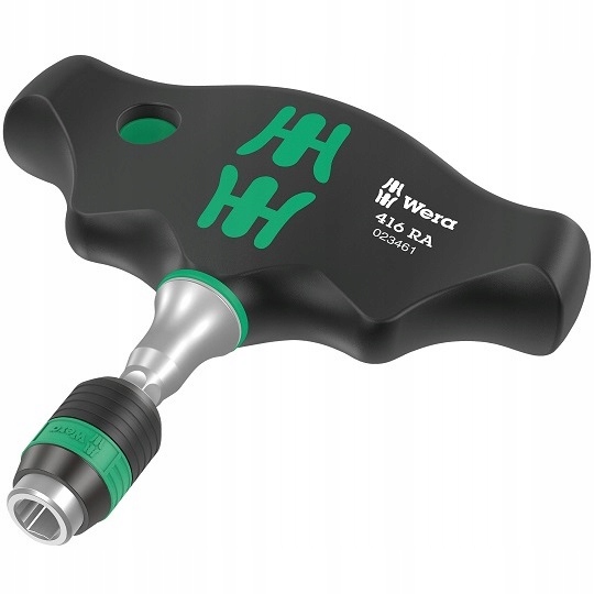 rukoväť typu T pre koncovky 1/4" Wera