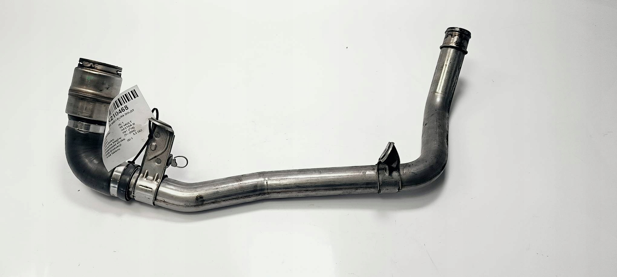 wiring pipe tube of the intercooler MANC60116 RENAULT MASTER III