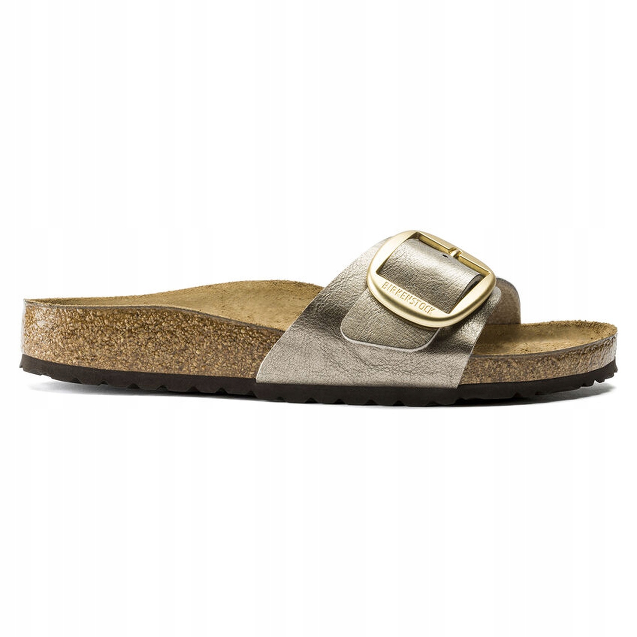 Birkenstock Dámske šľapky Madrid Big Buckle Graceful Taupe 37