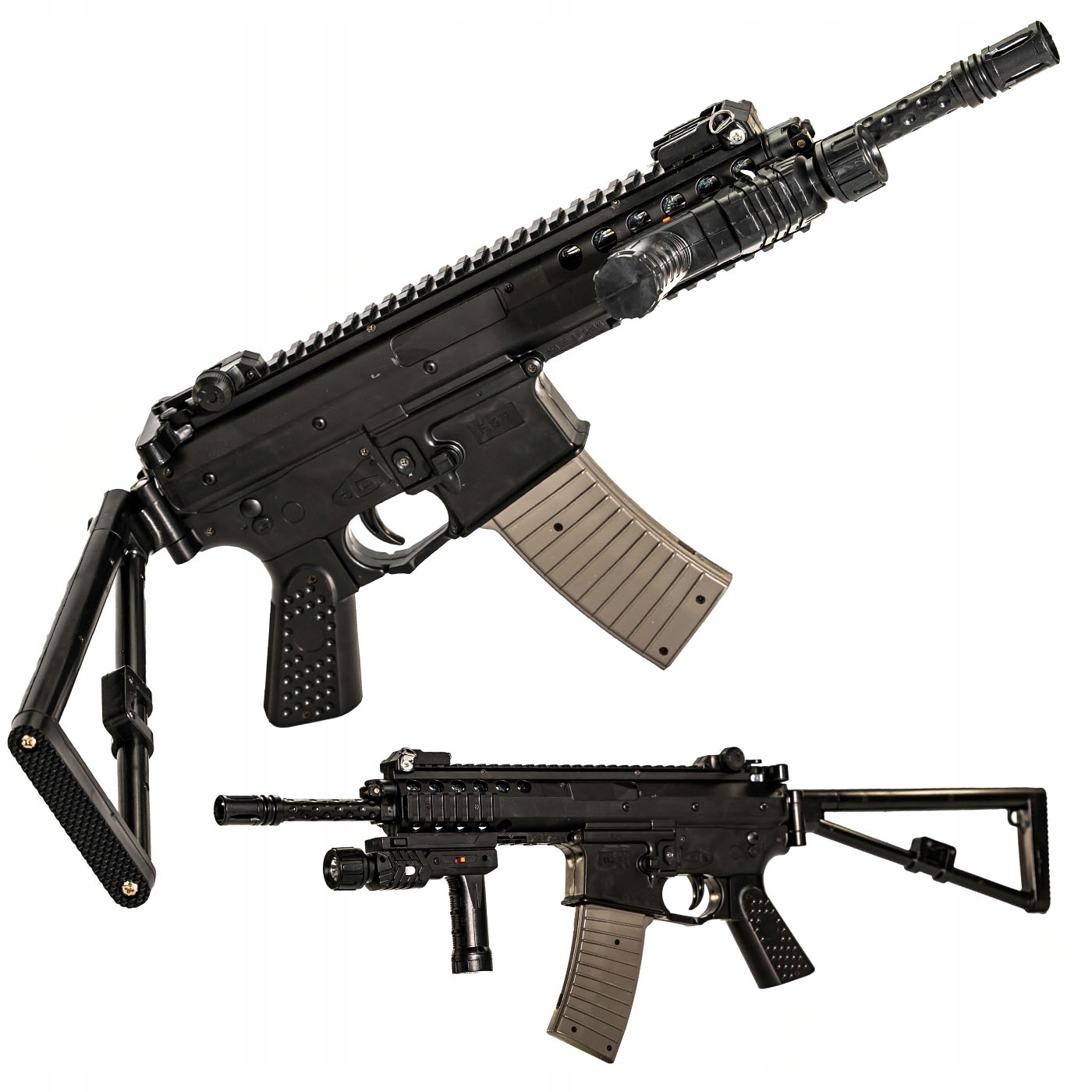 

_karabin Maszynowy Kulki_ Snajperka Latarka_