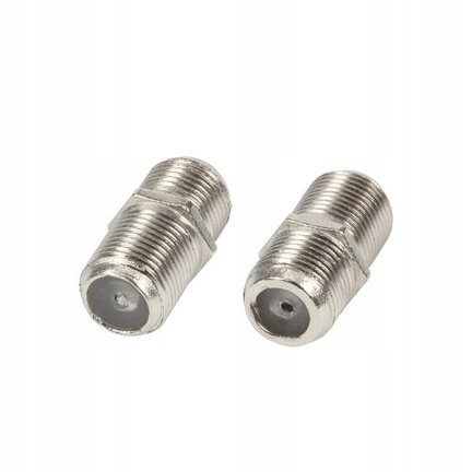 Łącznik kabla antenowego beczka 2 sztuki