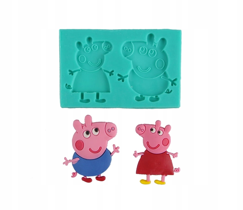 

Forma silikonowa Świnka Peppa & George