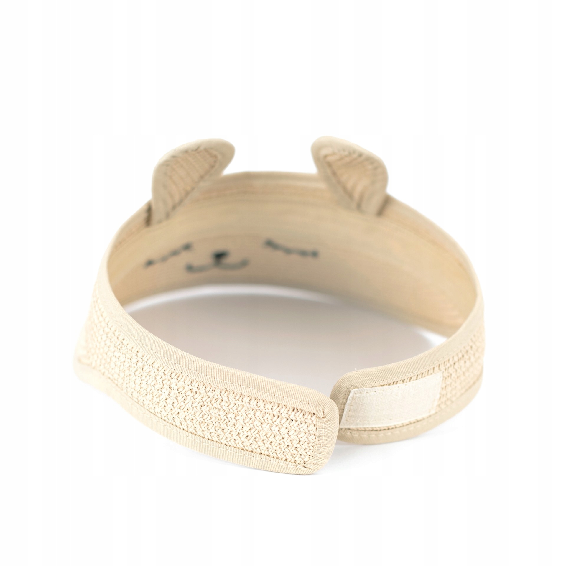 Daszek Przeciwsłoneczny Dziecięcy Dziewczynka Plażowy Słomkowy Regulowany Rozmiar 48-54 cm