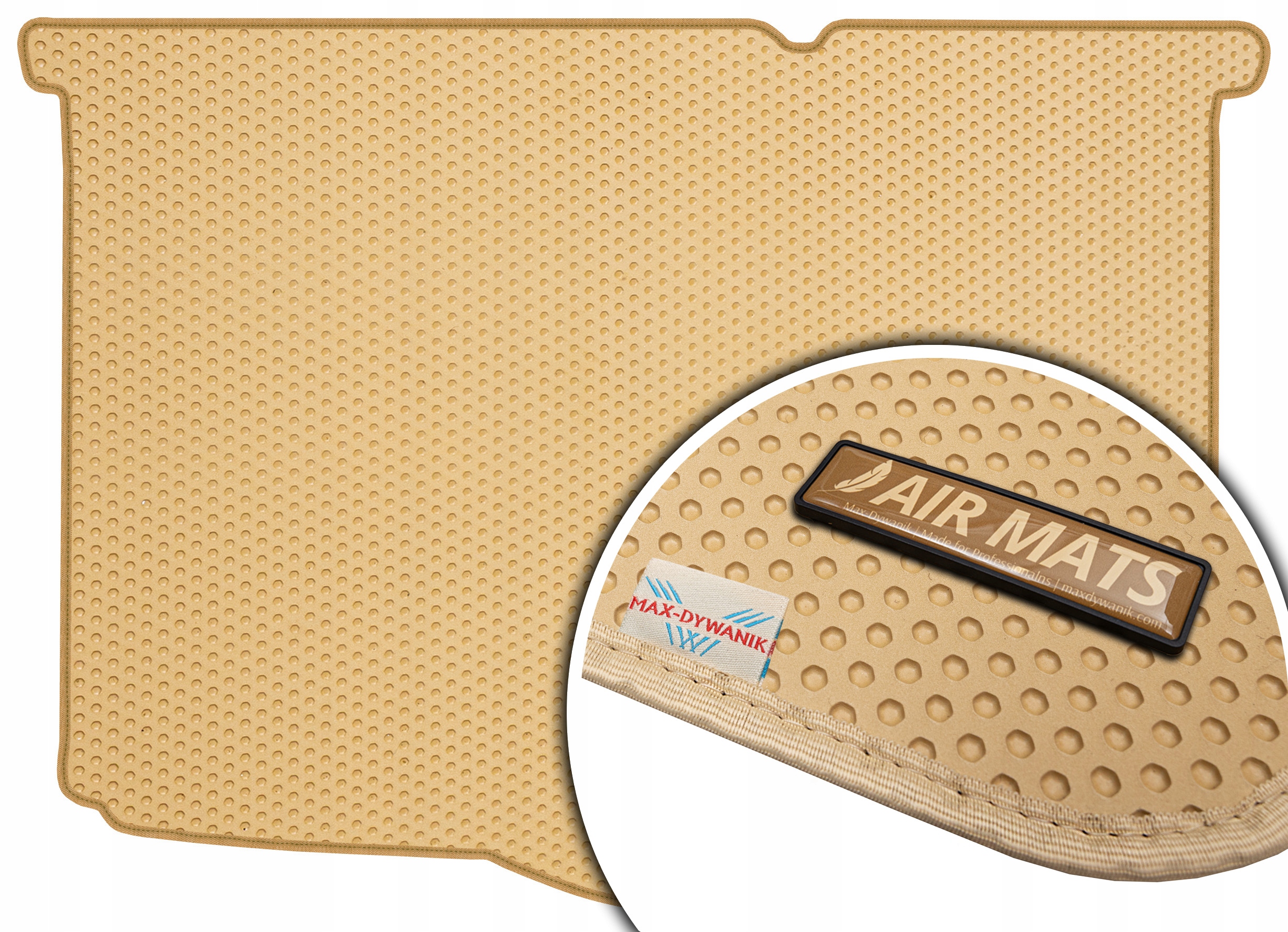 Fiat Punto Evo Hatchback 2009-2012 Béžová rohož do kufru Eva Air Mats