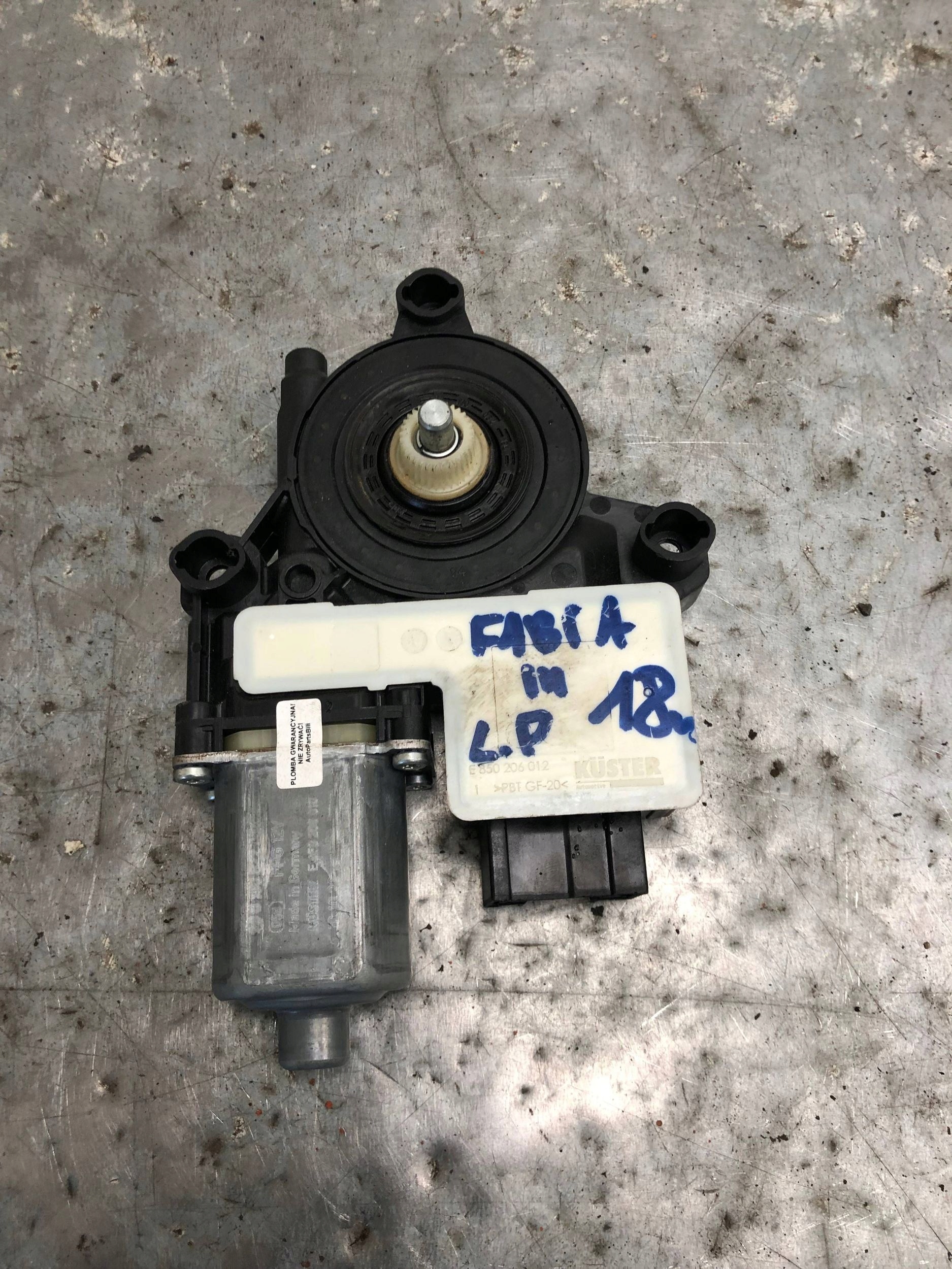 mini motor windows left front SKODA FABIA III 2Q2959881C