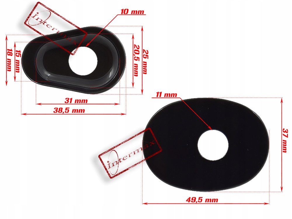 ZAŚLEPKI KIERUNKOWSKAZÓW YAMAHA FZ6 R1 R6 FZ1 FAZE Numer katalogowy części 1111-146