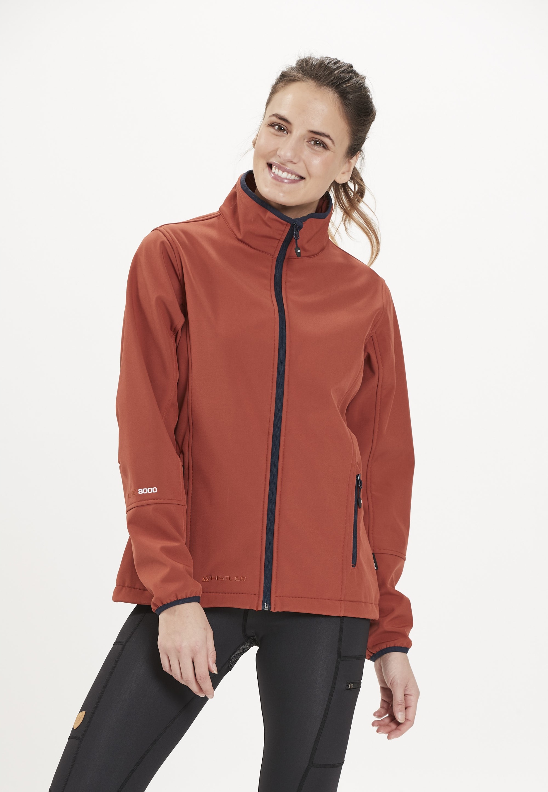 Dámský softshell Whistler Covina 38 Orange Camo