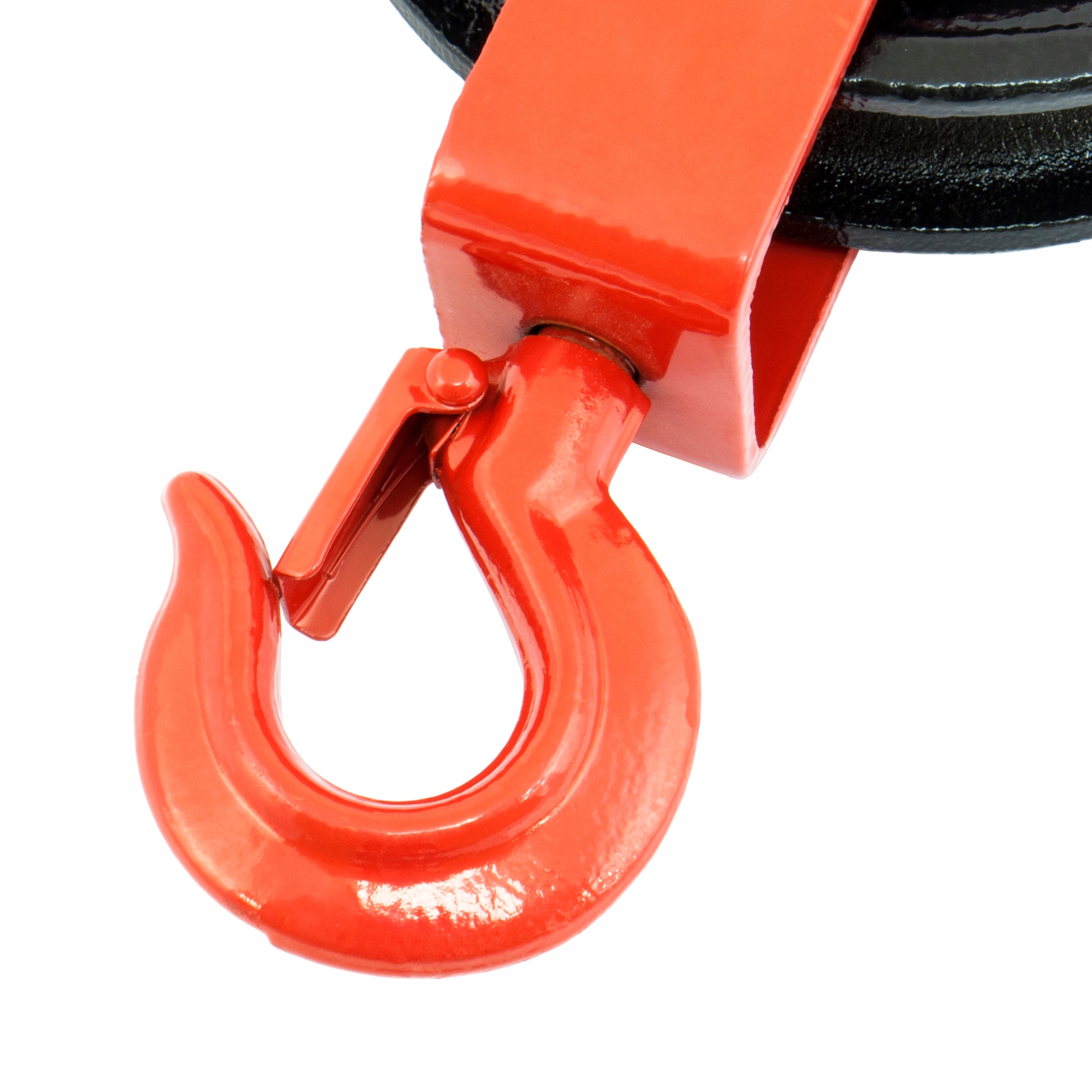 Bloczek Krążek BUDOWLANY Łożysko do Lin Zblocze Hakowe 180mm 1szt Typ bloczek