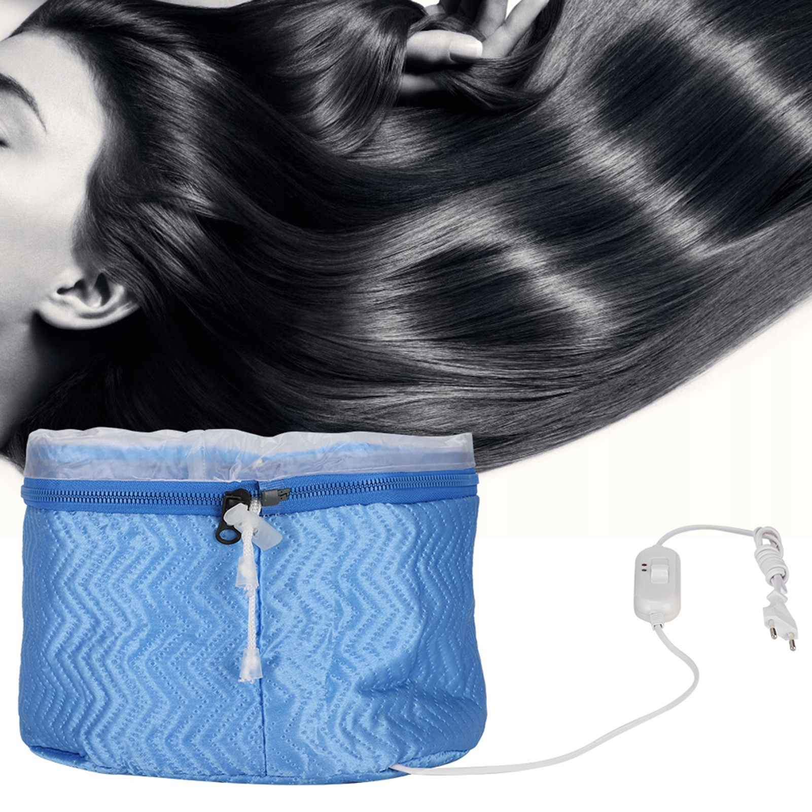 PROFESJONALNA ELEKTRYCZNA CZAPKA DO WŁOSÓW 220V Marka bez marki