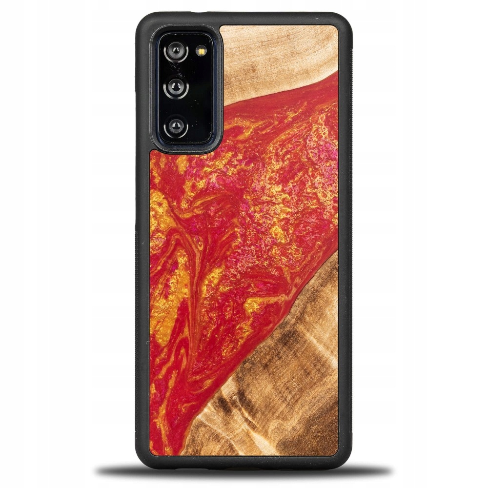 Pouzdro Bewood Unikátní pro Samsung Galaxy S20 Fe Neony Paříž